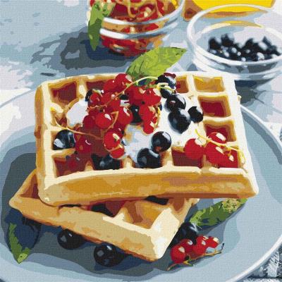 Opakowanie Malowanie po numerach - Gofry Belgijskie 3030cm