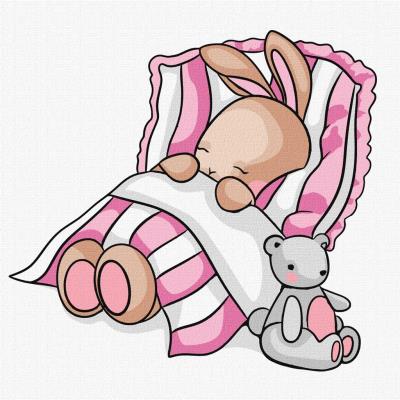 Opakowanie Malowanie po numerach - Good night bunny! Kids