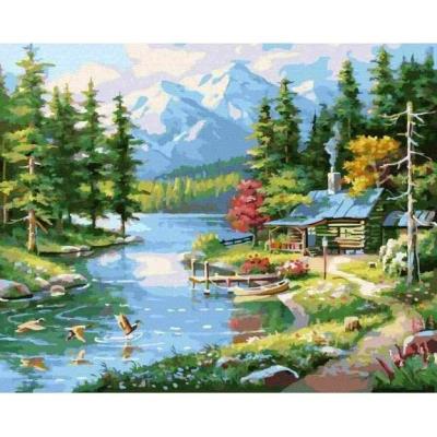 Opakowanie Malowanie po numerach - Górski krajobraz 40x50cm
