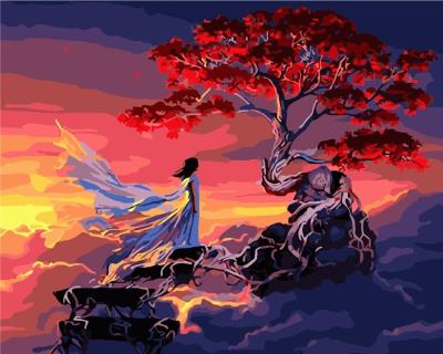 Opakowanie Malowanie po numerach - Górskie bonsai 40x50cm