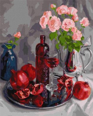 Opakowanie Malowanie po numerach - ''Granatowa'' martwa natura