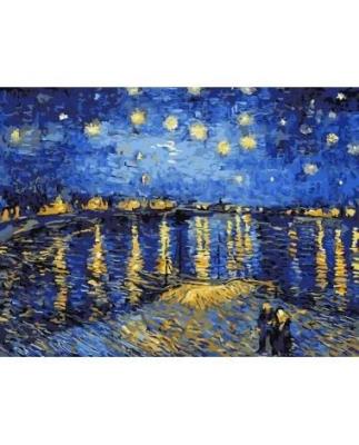 Opakowanie Malowanie po numerach - Gwiaździsta noc 40x50cm