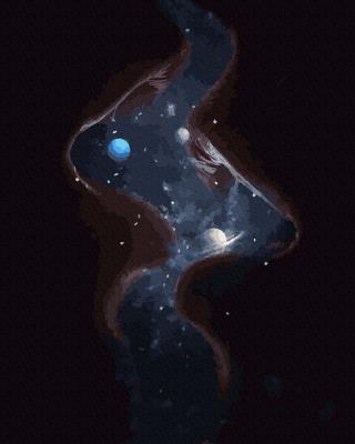 Opakowanie Malowanie po numerach - Gwiaździste niebo 40x50cm