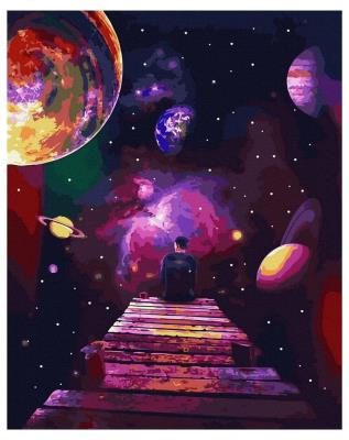 Opakowanie Malowanie po numerach - Gwiaździsty most 40x50cm