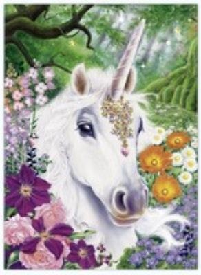 Opakowanie Malowanie po numerach  Jednorożec leżący w kwiatach