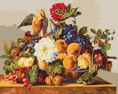 Opakowanie Malowanie po numerach - Jemiołuszka 40x50cm