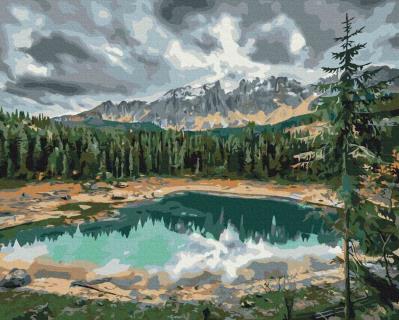 Opakowanie Malowanie po numerach Jezioro Karetza