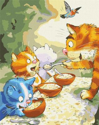 Malowanie po numerach - Kolejna łyżka! 40x50cm. Wydawca: Ideyka. SmakLiter.pl Opakowanie Malowanie po numerach - Kolejna łyżka! 40x50cm