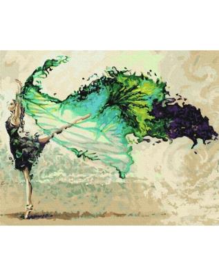 Opakowanie Malowanie po numerach - Kolorowy taniec 40x50cm