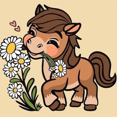 Opakowanie Malowanie po numerach - Konyachka 25x25cm