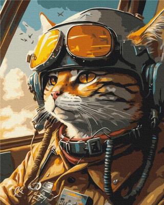 Opakowanie Malowanie po numerach Kot broniący nieba