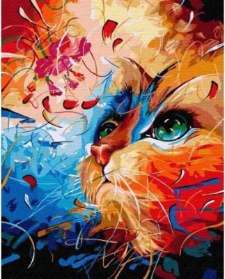 Opakowanie Malowanie po numerach - Kot Gustava 40x50cm