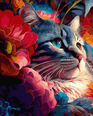 Opakowanie Malowanie po numerach Kot