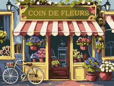 Opakowanie Malowanie po numerach - Kwiatowy kącik 30x40cm