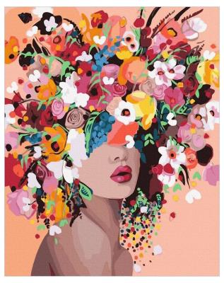 Opakowanie Malowanie po numerach - Kwitnące piękno 40x50cm