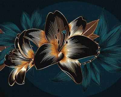 Opakowanie Malowanie po numerach - lilie roczne 40x50cm