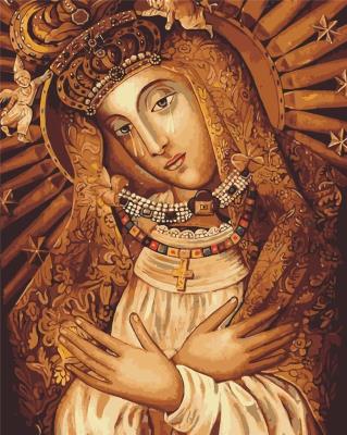 Opakowanie Malowanie po numerach - Madonna 40x50cm