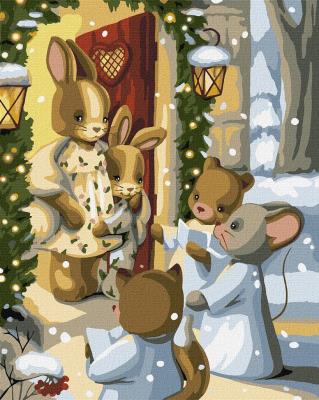 Opakowanie Malowanie po numerach - Magia kolęd 40x50cm