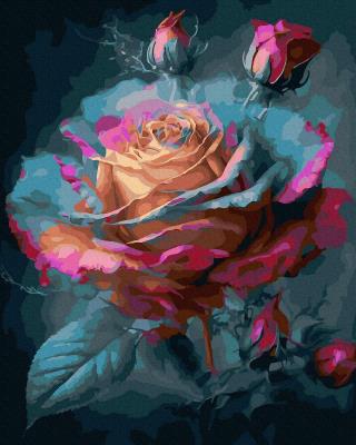 Opakowanie Malowanie po numerach Magiczna Róża 3