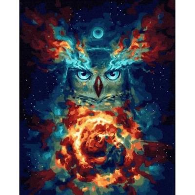 Opakowanie Malowanie po numerach - Magiczna Sowa 40x50cm