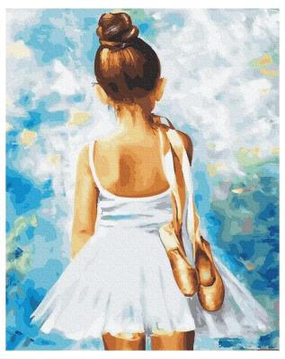 Opakowanie Malowanie po numerach - Mała baletnica 40x50cm
