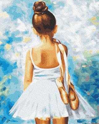 Opakowanie Malowanie po numerach Mała baletnica