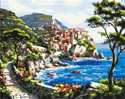 Opakowanie Malowanie po numerach - Malownicza wyspa 40x50cm