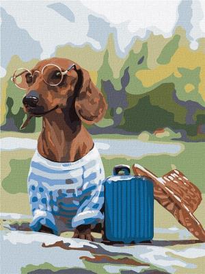 Opakowanie Malowanie po numerach - Mały podróżnik 30x40