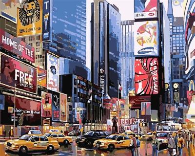 Opakowanie Malowanie po numerach - Manhattan 40x50cm