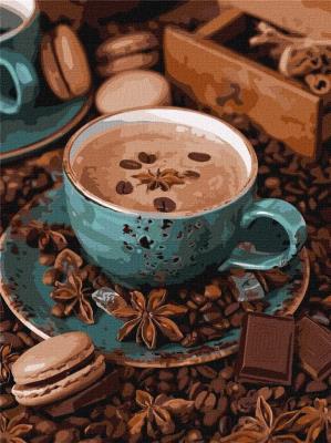 Opakowanie Malowanie po numerach - Martwa natura z kawą 30x40