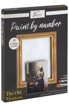 Opakowanie Malowanie po numerach - Mleczarka 40x50cm