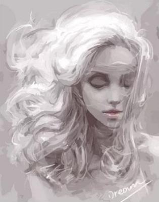 Opakowanie Malowanie po numerach - Młoda kobieta 40x50cm