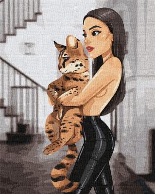 Opakowanie Malowanie po numerach - Moja ulubienica 40x50