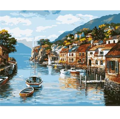 Opakowanie Malowanie po numerach - Molo 40x50cm