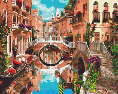 Opakowanie Malowanie po numerach - Most nad kanałem 40x50cm