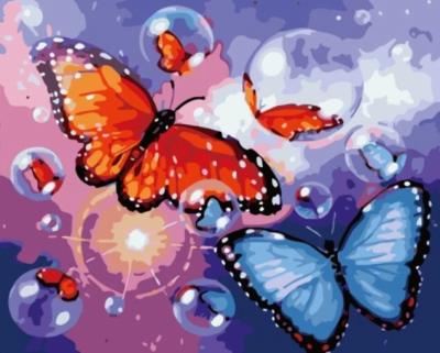 Opakowanie Malowanie po numerach - Motyle 40x50cm