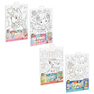 Opakowanie Malowanie po numerach na tablicy 29,7x19,5 mix