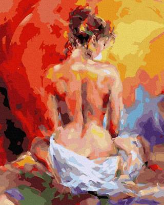 Opakowanie Malowanie po numerach - Naga dziewczyna 40x50cm