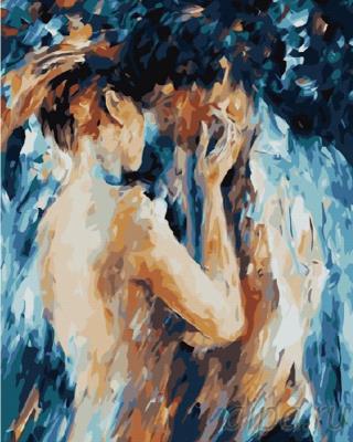 Opakowanie Malowanie po numerach - Namiętny pocałunek 40x50cm