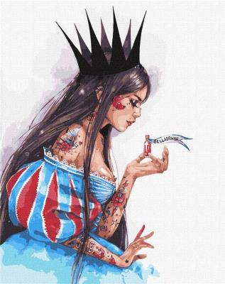 Opakowanie Malowanie po numerach - Niebezpieczna.. 40x50cm