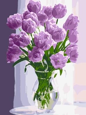 Opakowanie Malowanie po numerach - Niesamowite tulipany 30x40