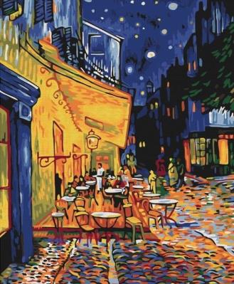 Opakowanie Malowanie po numerach - Nocna kawiarnia 40x50cm