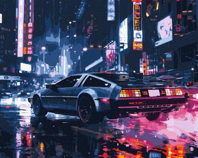 Opakowanie Malowanie po numerach - Nocna podróż 40x50cm