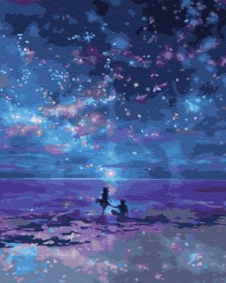 Opakowanie Malowanie po numerach - Nocna Promenada 40x50cm