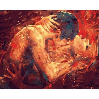 Opakowanie Malowanie po numerach - Ogniste uściski 40x50cm