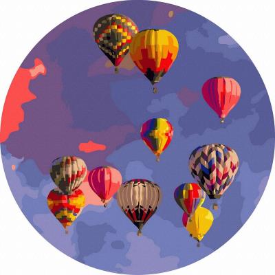 Opakowanie Malowanie po numerach okrągłe - Kapadocja 40cm