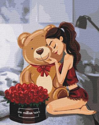 Opakowanie Malowanie po numerach - One million roses 40x50