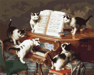 Opakowanie Malowanie po numerach - Pauza muzyka 40x50cm