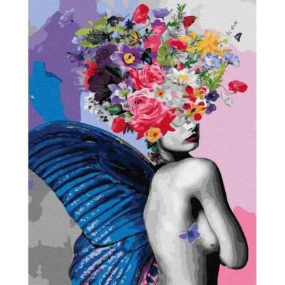 Opakowanie Malowanie po numerach - Piękny motyl 40x50cm