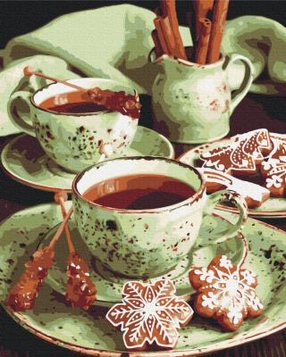 Opakowanie Malowanie po numerach - Pierniki miętowe 40x50cm